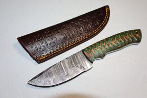 lot 176 image: Hunting knife with sheath