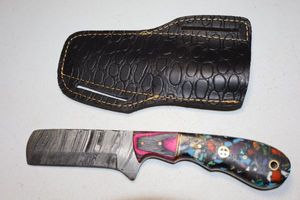 lot 273 image: Cowboy Bull Cutter knife with sheath