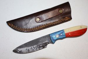 lot 287 image: Texas handle Drop point knife