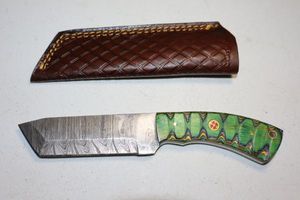 lot 298 image: Tanto knife with sheath
