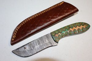 lot 169 image: Hunting knife with sheath