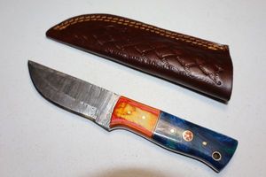 lot 171 image: Hunting knife with sheath