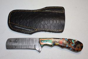 lot 358 image: Cowboy Bull Cutter knife with sheath