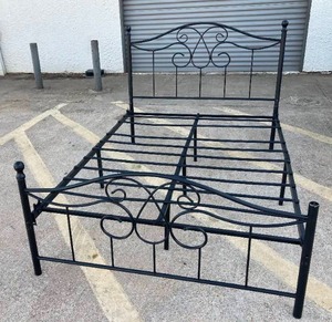 lot 45 image: FULL SIZED HEADFOOT BOARDS WFRAME&nbsp 77L X 54W