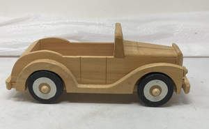 lot 104 image: VTG WOODEN CAR, AMERICAN AUDIO CORP.