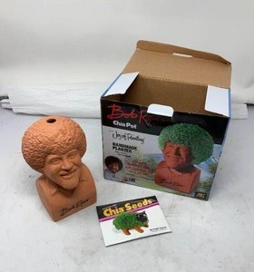 lot 139 image: BOB ROSS CHIA PET 7L x 4W