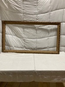 lot 248 image: GOLD PICTURE FRAME 29T x 53W.