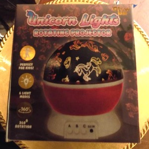 lot 78 image: UNICORN LIGHTS ROTATING PROJECTOR