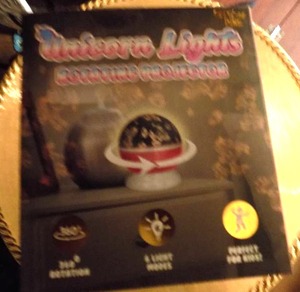 lot 18 image: UNICORN LIGHTS ROTATING PROJECTOR