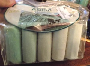 lot 88 image: PETERSHEIMS AMISH BAR SOAP - 5 PACK NEW