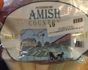 lot 61 image: PETERSHEIMS AMISH BAR SOAP - 5 PACK NEW