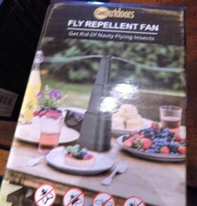 lot 99 image: CAM OUTDOORS - FLY REPELLENT FAN - NEW