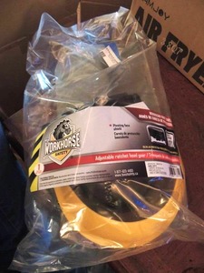 lot 58 image: WORKHORSE FACE SHEILD HEAD GEAR NEW IN PKG