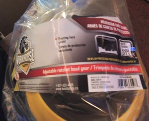 lot 115 image: WORKHORSE FACE SHEILD HEAD GEAR NEW IN PKG