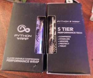 lot 11 image: PYTHON WRAP QTY 2 BOXES - NEW