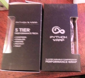lot 73 image: PYTHON WRAP QTY 2 BOXES - NEW
