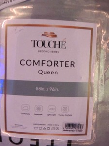 lot 3 image: TOUCHE QUEEN COMFORT  NEW