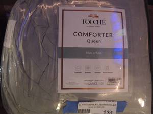 lot 131 image: TOUCHE QUEEN COMFORT  NEW