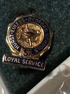 lot 268 image: HED ISD 5 yr. Service pin G.F.