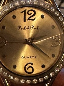 lot 158 image: Peak and Peck quartz bracelet watch