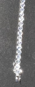 lot 164 image: NEW Zircon Tennis bracelet