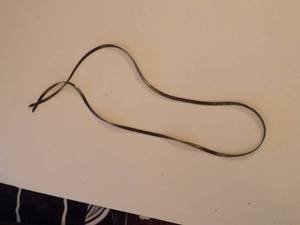 lot 152 image: 925 silver necklace