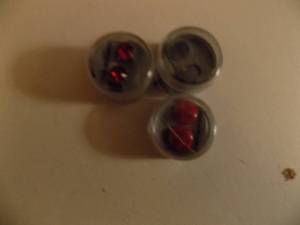 lot 246 image: 3 pair earrings