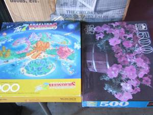 lot 32 image: various puzzles
