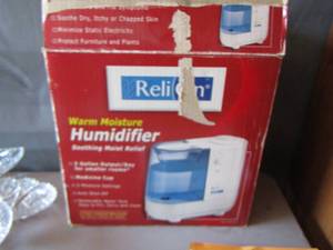 lot 59 image: Reli on humidifier