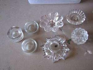 lot 62 image: candle stick holders
