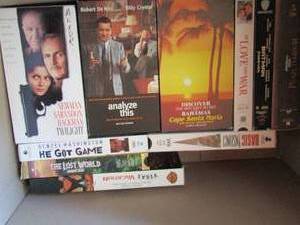 lot 73 image: vhs tapes