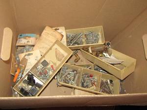 lot 78 image: misc. bolts, nails, screws