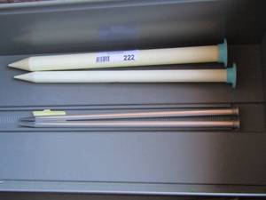 lot 222 image: Crochet needles