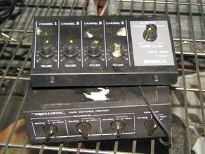 lot 248 image: realistic tape control center,