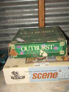 lot 266 image: outburst game and scene it game