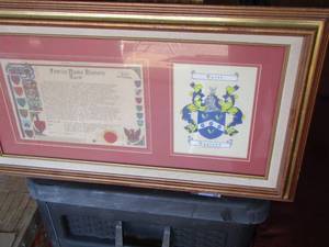 lot 316 image: framed  Cartt england art