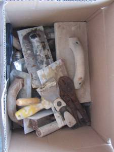 lot 317 image: paint scrappers