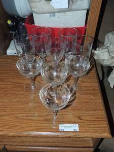 lot 105 image: wine glasses