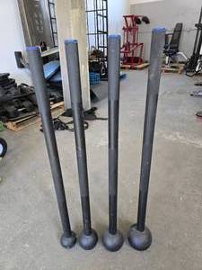 lot 27 image: Set of 4 Fuel Macebars (10lb, 15lb, 20lb & 25lb)