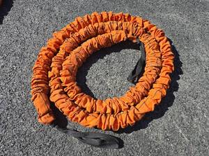 lot 97 image: 10 Elastic Covered Battle Rope