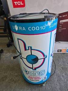 lot 111 image: Bang Energy Drink Rolling Cooler
