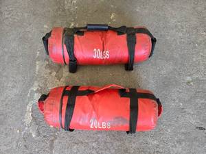 lot 137 image: 20lb & 30lb Sand Bags