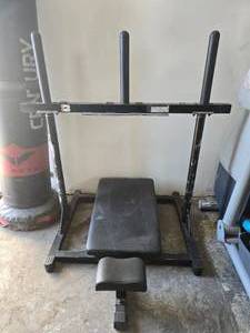 lot 139 image: Vertical Plate Loaded Leg Press Machine