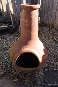 lot 169 image: Chiminea fireplace stove