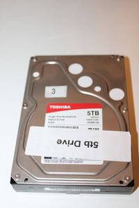 lot 83 image: 5 TB Hard drive