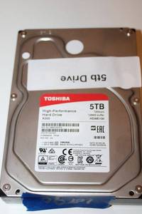 lot 90 image: 5 TB Hard drive