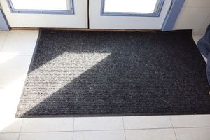 lot 204 image: Rubber-backed area rugs, each 3x5 - 2 total