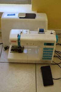 lot 156 image: Janome sewing machine model DC2013