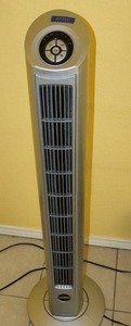 lot 160 image: Lasko tower fan with remote