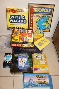 lot 138 image: Board games, cards and dominoes as shown